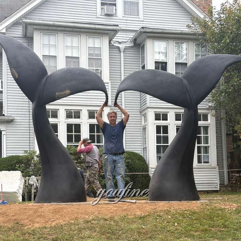 Giant Whale Tail Statue feedback