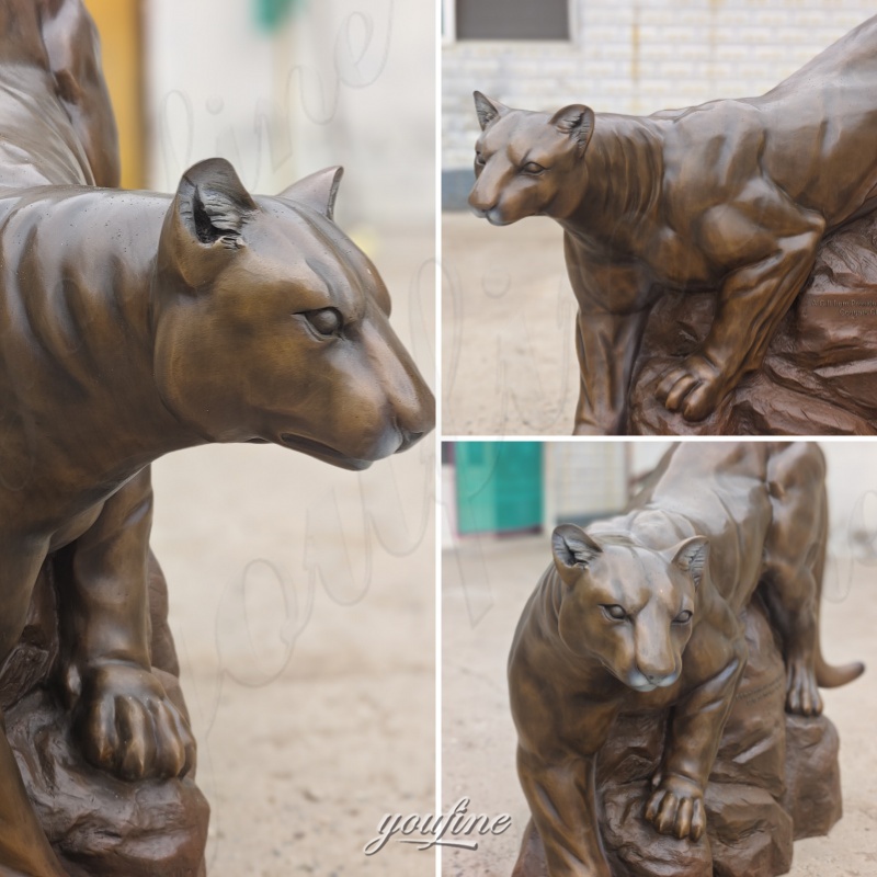 cougar statue details