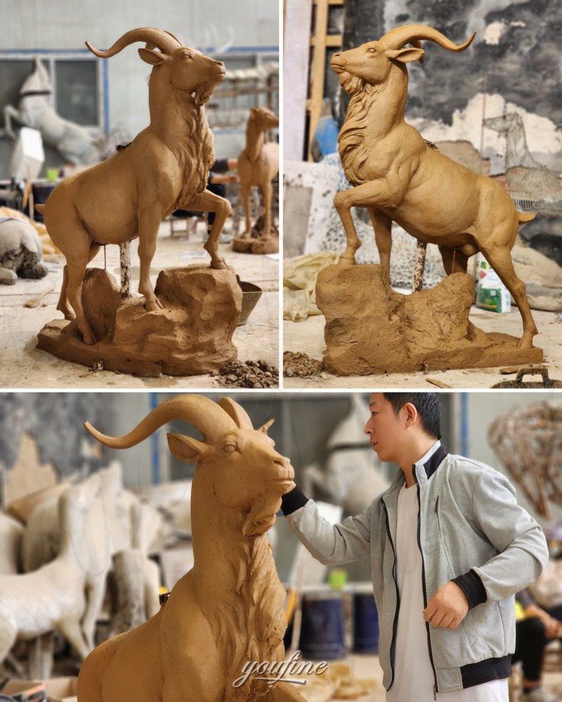 5.2ft clay model