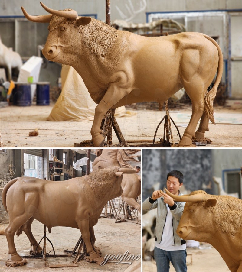 6.8ft clay model