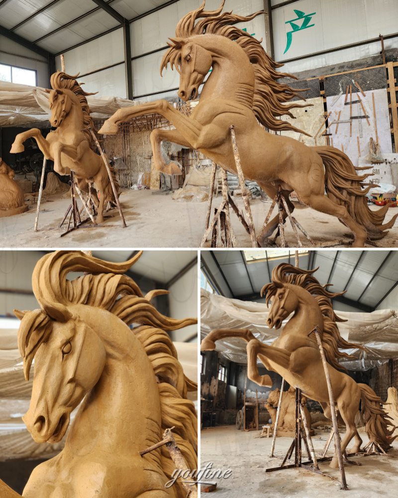 9.8ft clay model