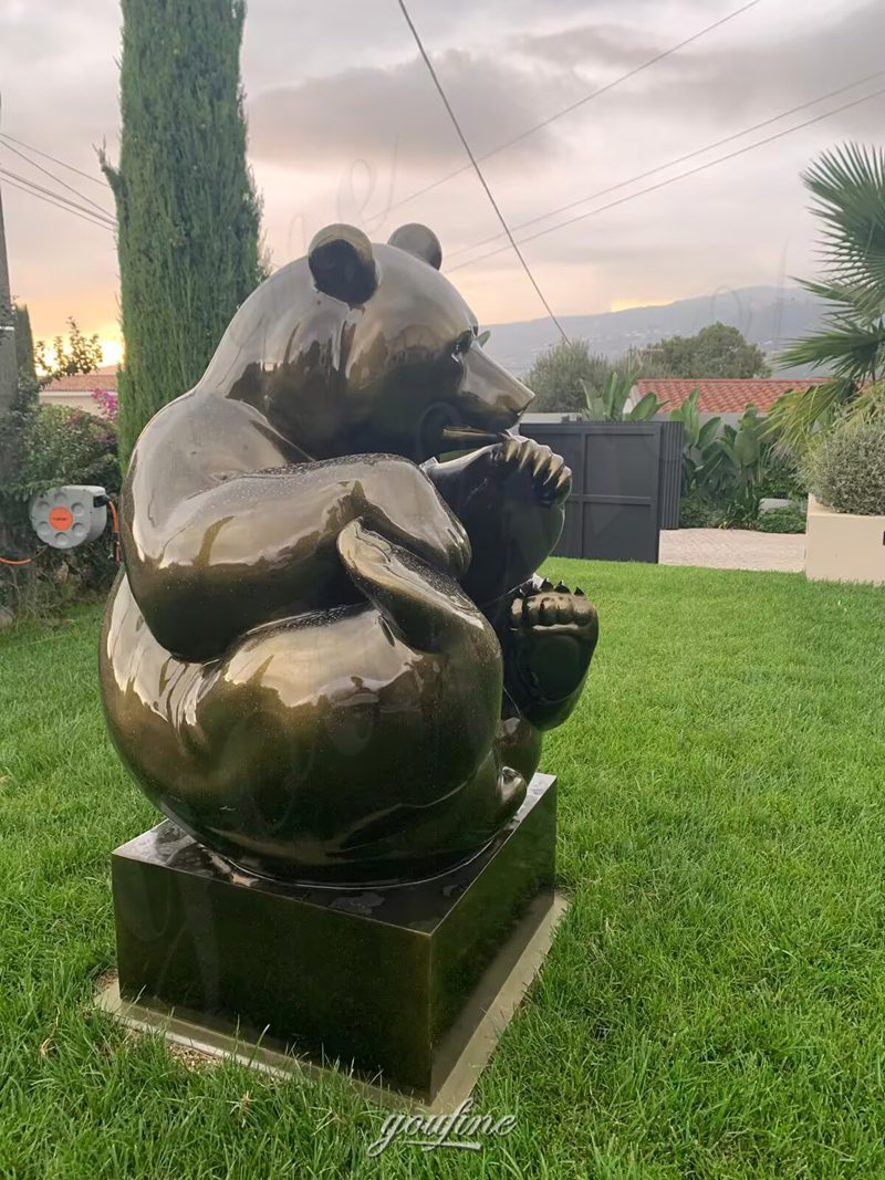 Bear Statue Feedback from French Customer