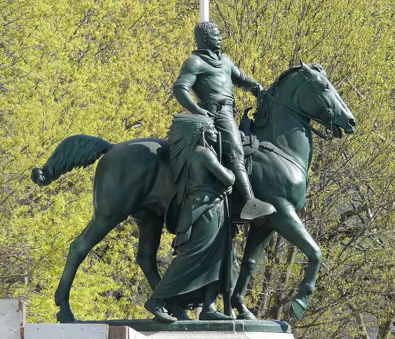 Equestrian statue of Christopher Columbus