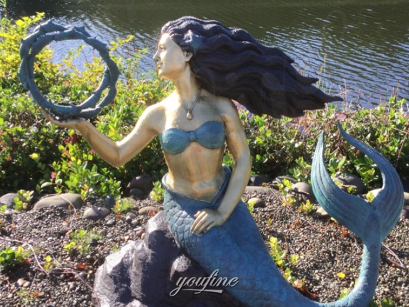 poolside mermaid statue feedback from US