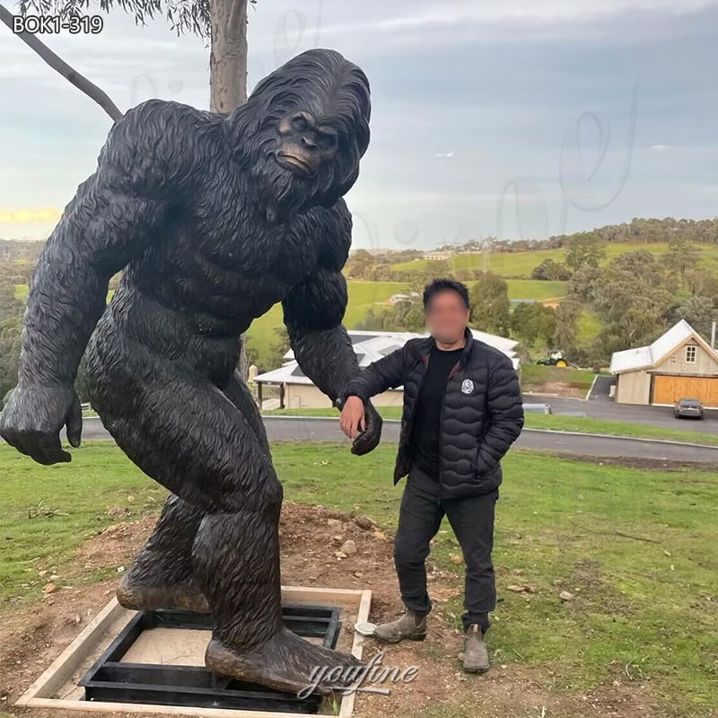 bigfoot outdoor statue feedback