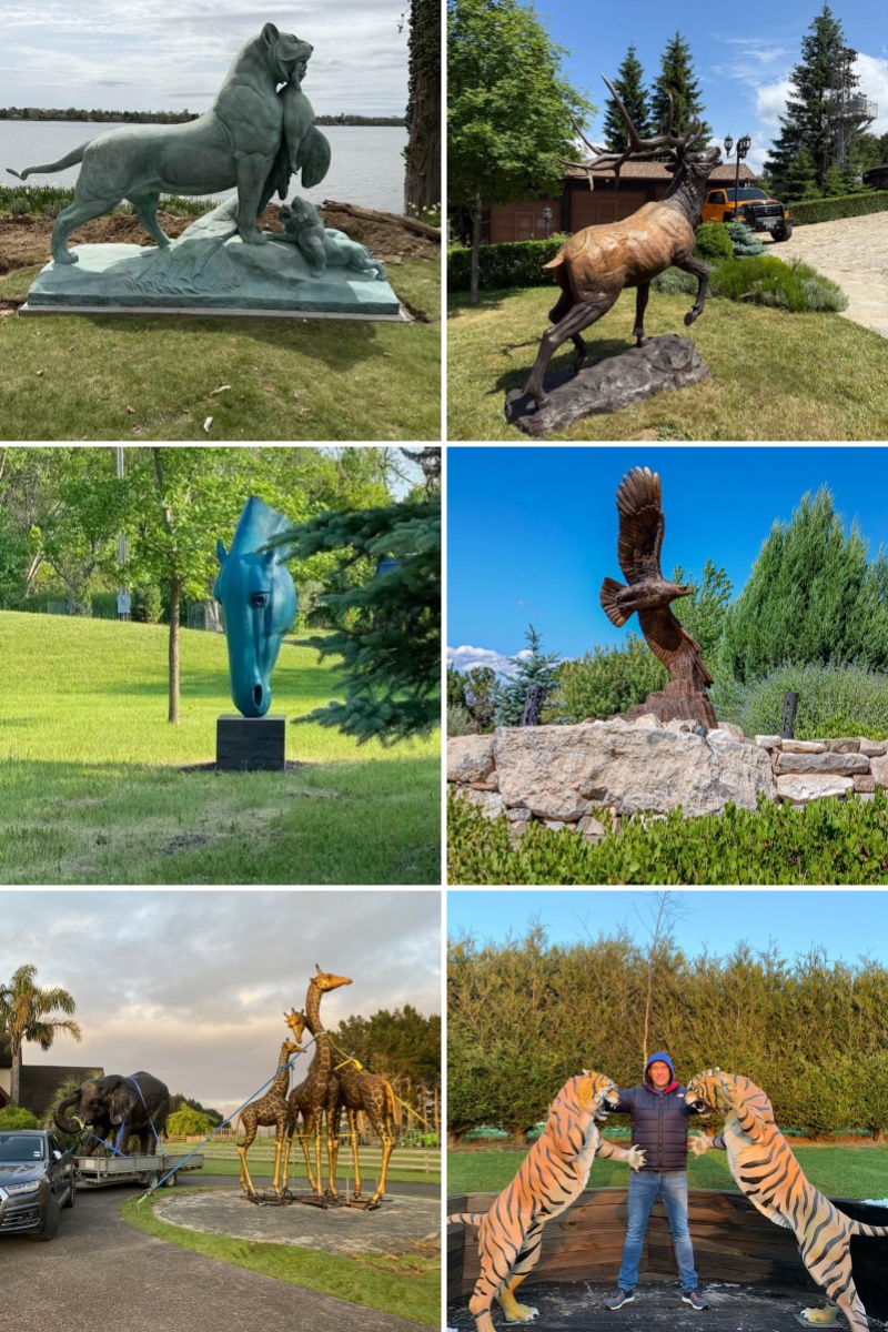 Different Animal Yard Statue Feedback