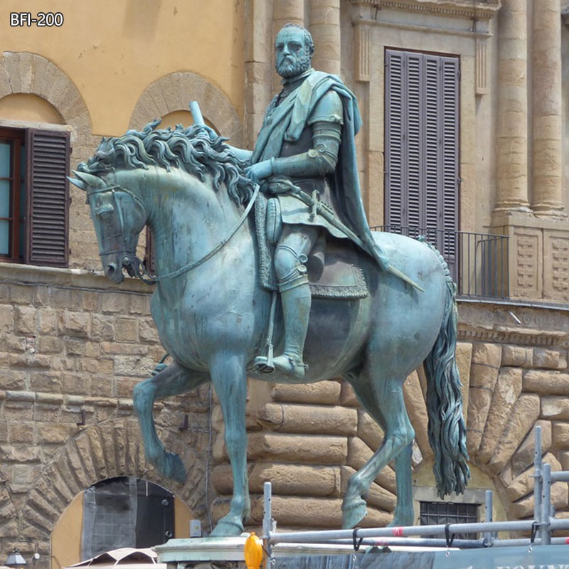 bronze medici horse sculpture