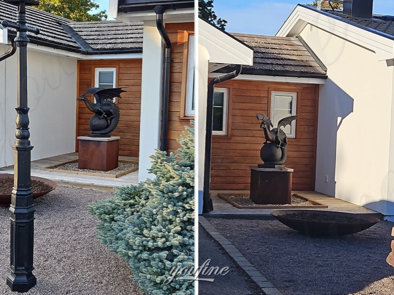 dragon garden statue feedback from UK