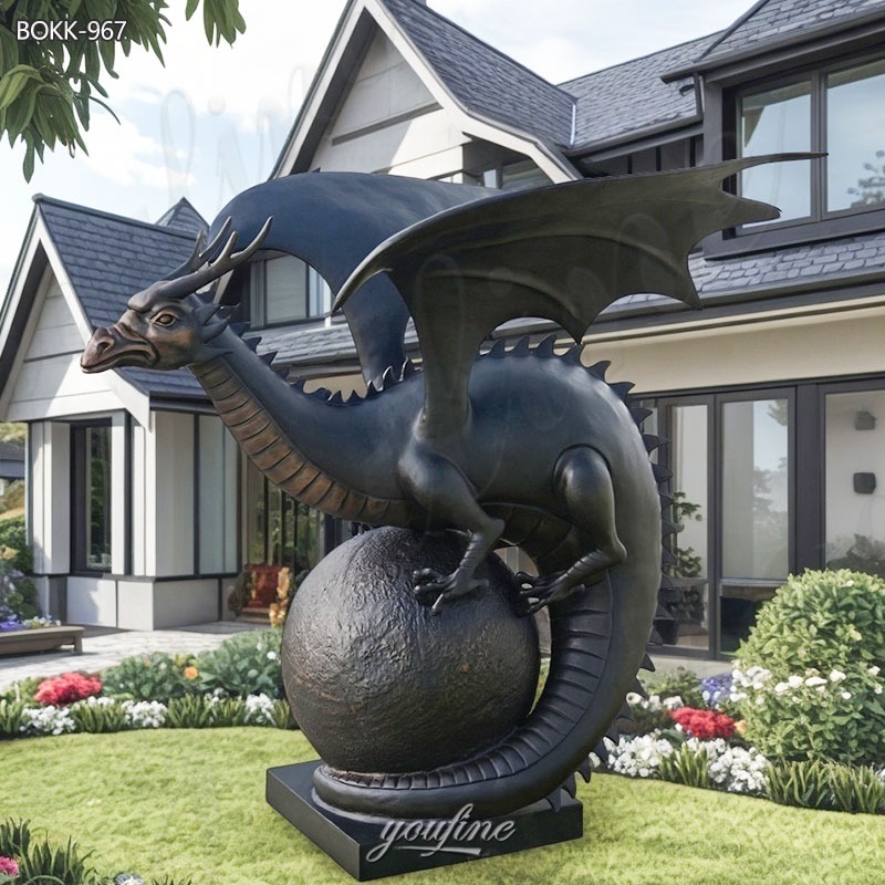 dragon garden statue