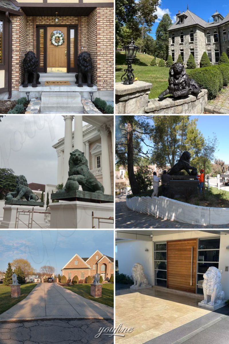 lion statue for home entrance feedback