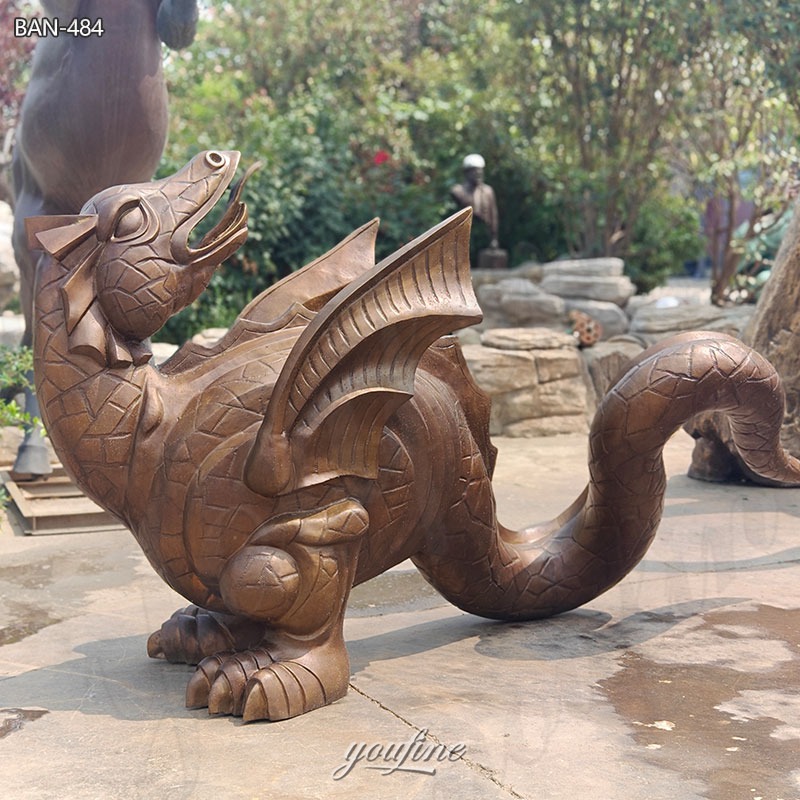 mechanical dragon sculpture