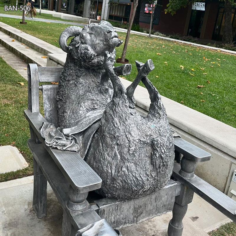 bronze canberra sheep statue