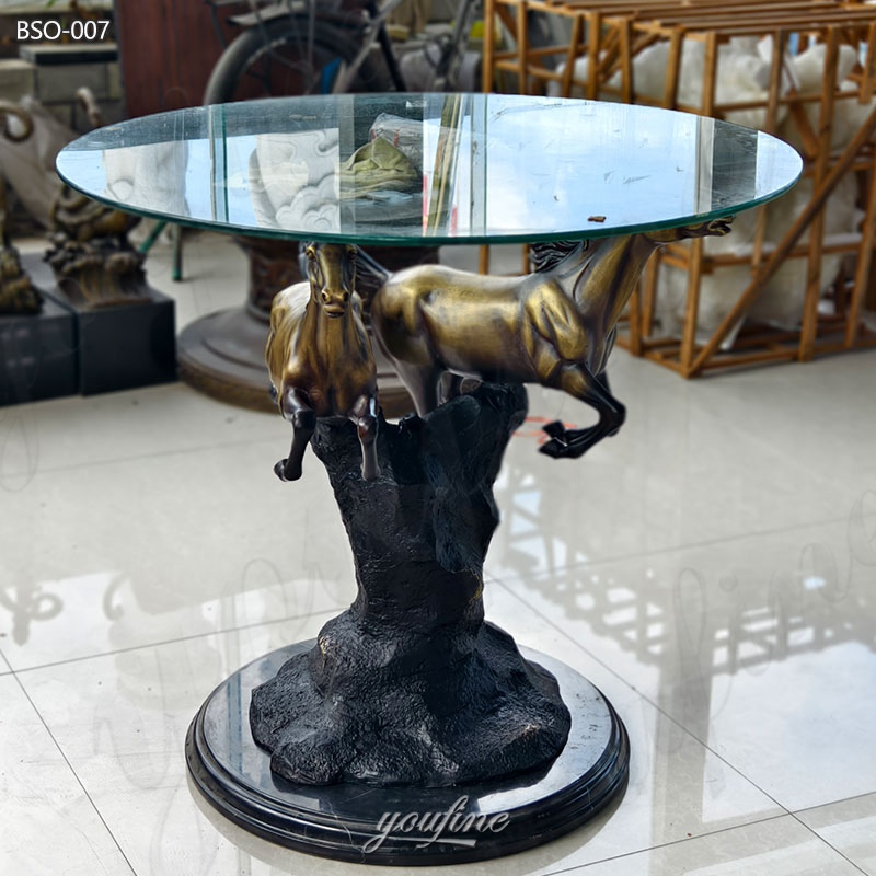 horses coffee table