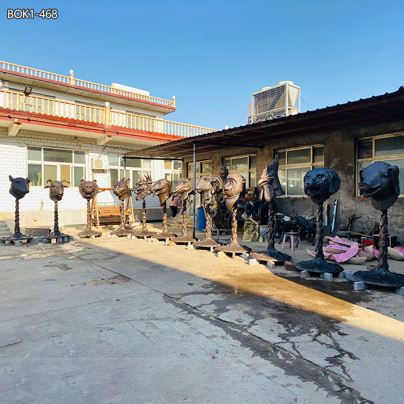 12 chinese zodiac statues