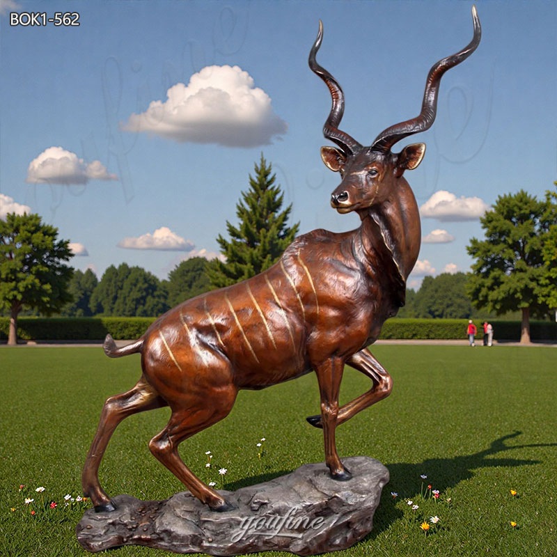 Kudu sculpture