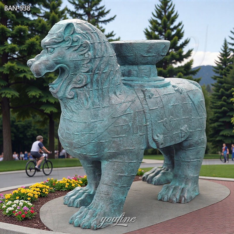 bronze Suanni sculpture