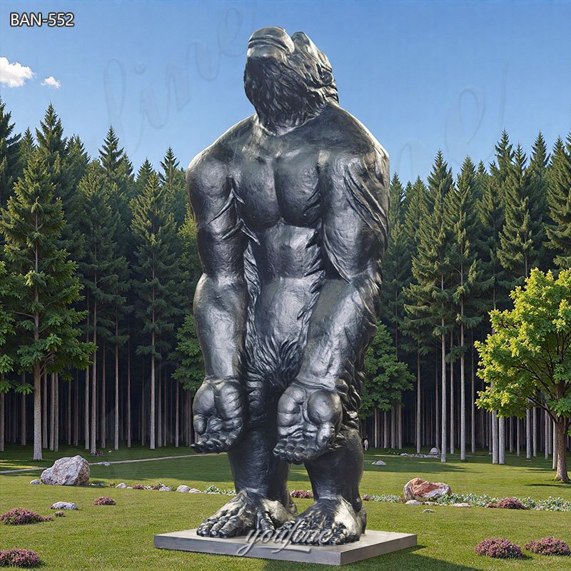 giant ape statue