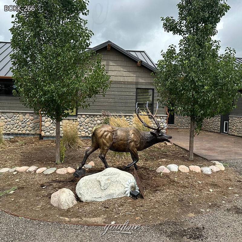 large garden stag statues feedback-from-America