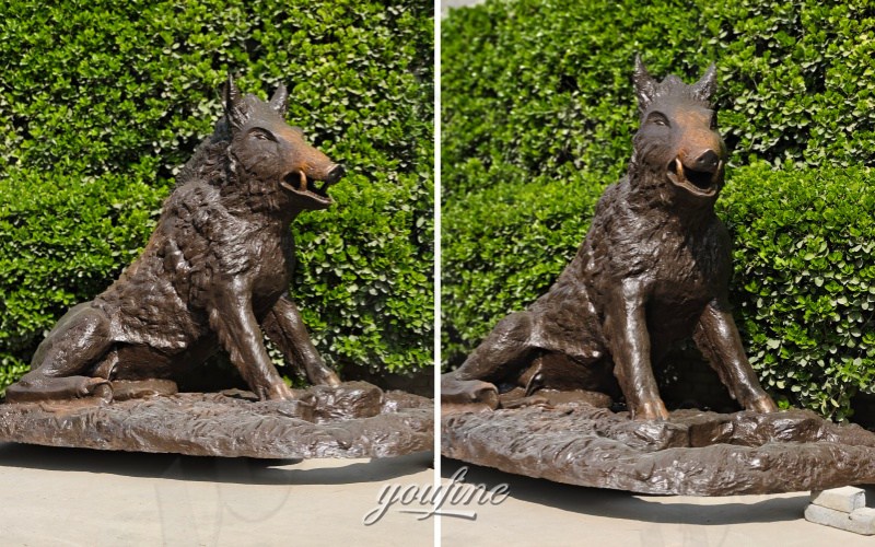 Bronze Il Porcellino Wild Boar Statues