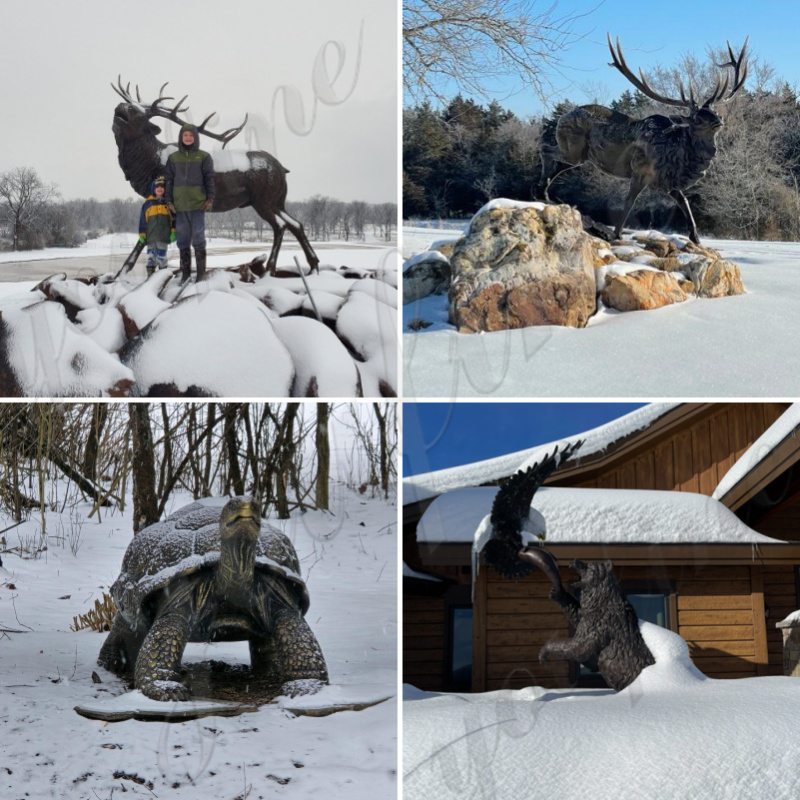 YouFine Animal Sculpture Feedback in Winter