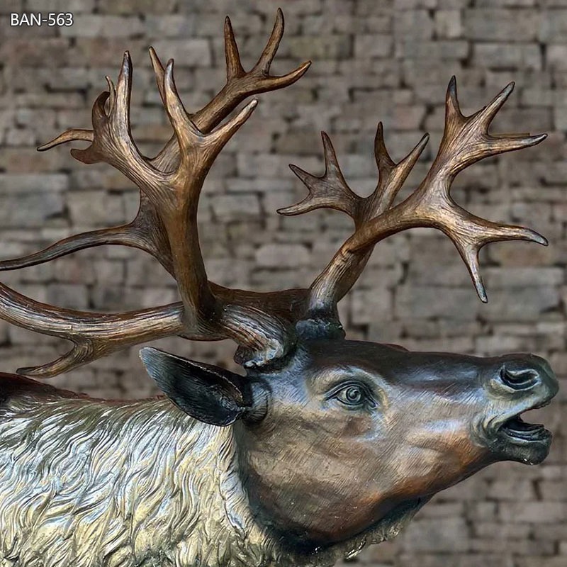 caribou sculpture