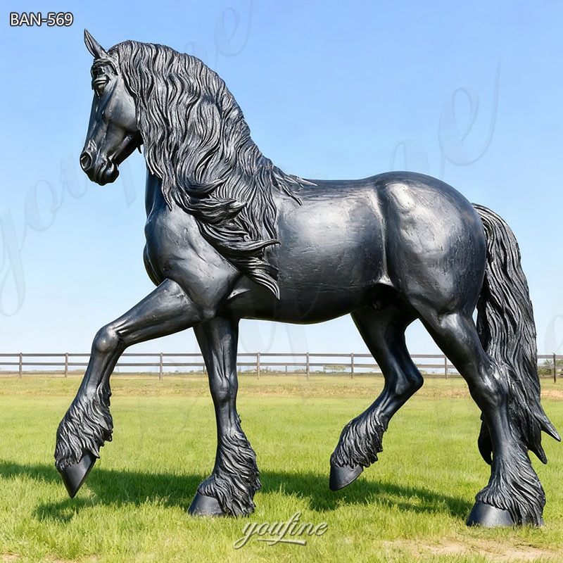 Bronze Large Outdoor Horse