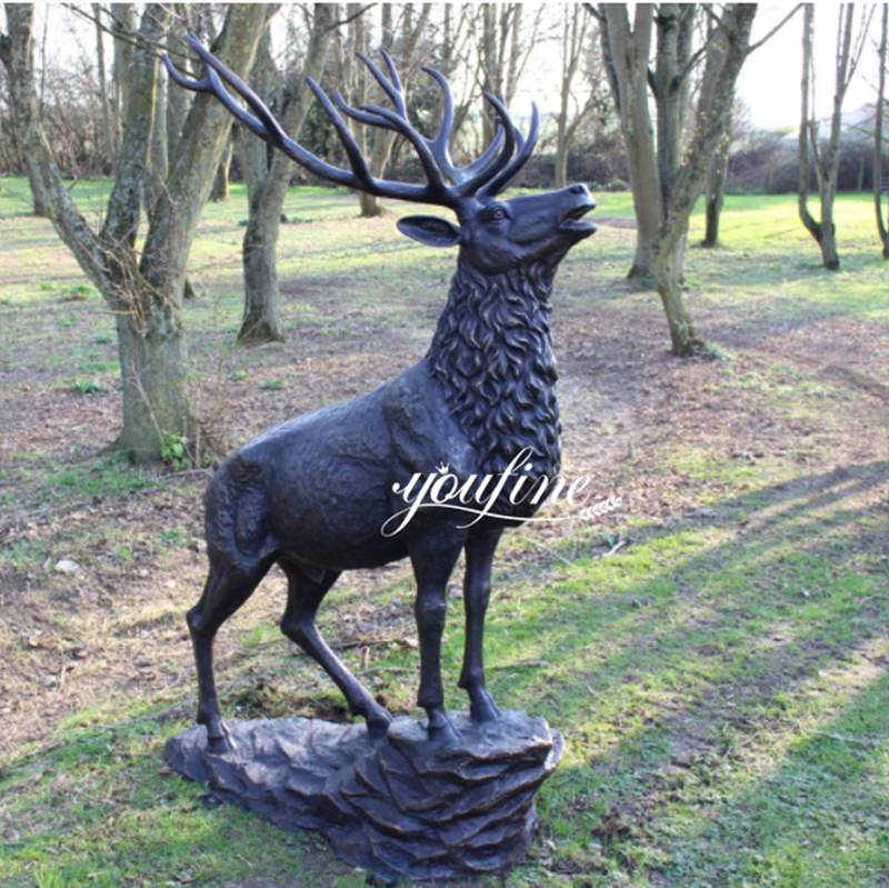 Bronze Stag Statue Feedback from YouFine England Customer