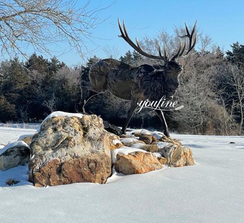 Large Elk Statue Feedback