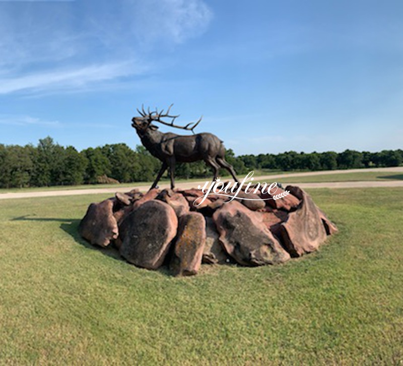 Outdoor Elk Statue Feedback