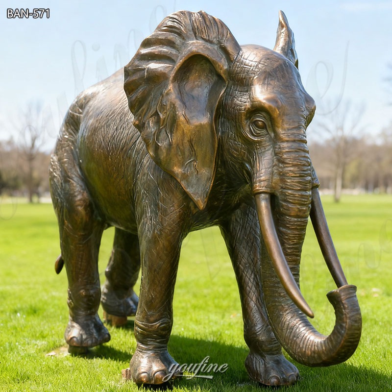 big elephant statue