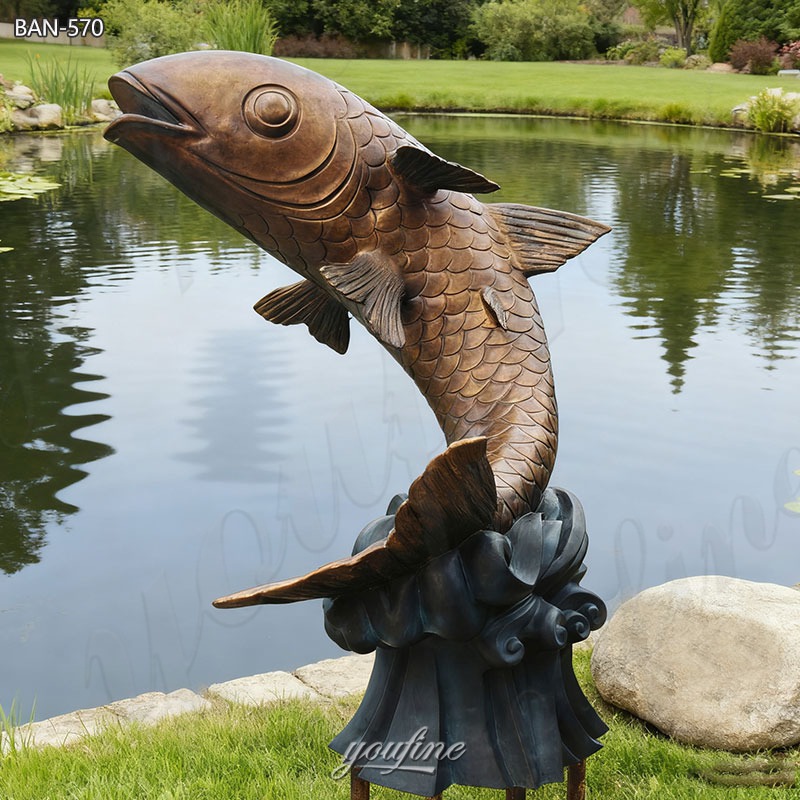 carp sculpture