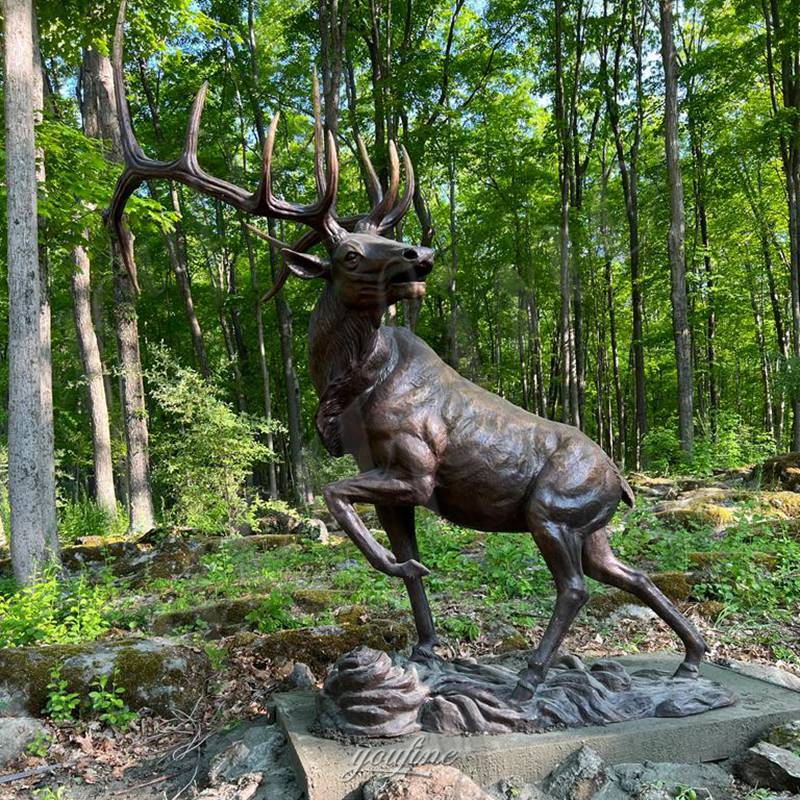 large deer statue feedback