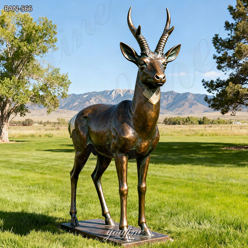 pronghorn sheep statue