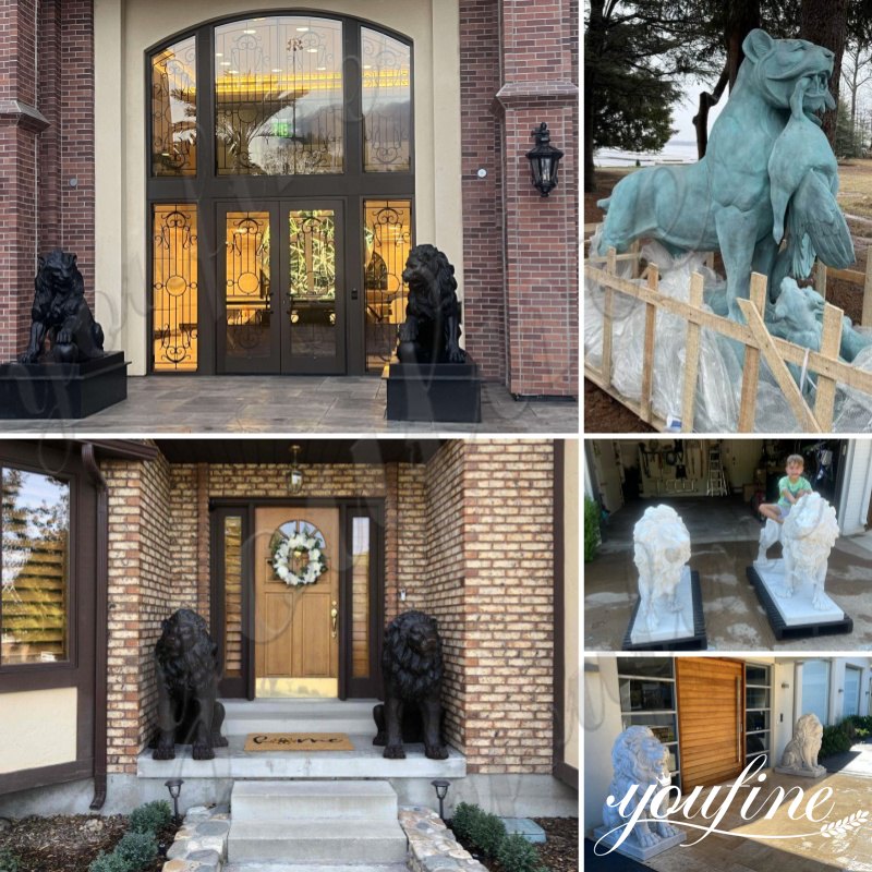 Different Lion Statues Feedback