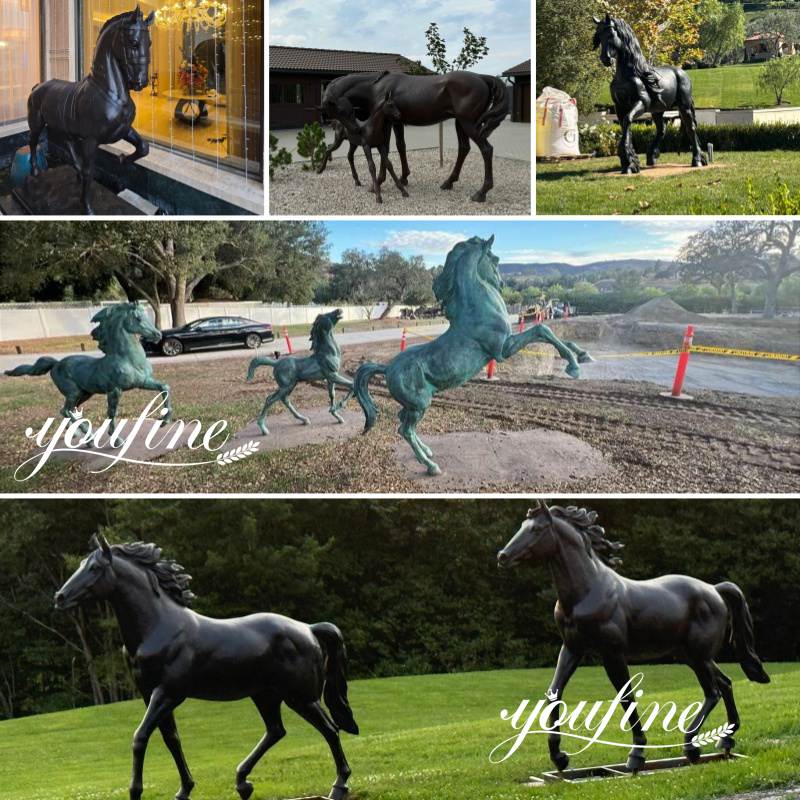 Bronze Horse Statue Feedback from YouFine Different Customers