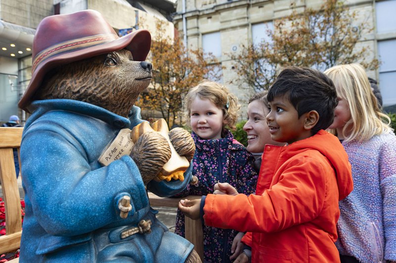 Paddington Bronze Statue