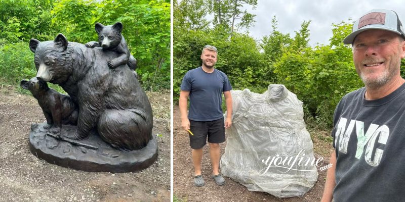 Bear Family Sculpture Feedback form My American Customer