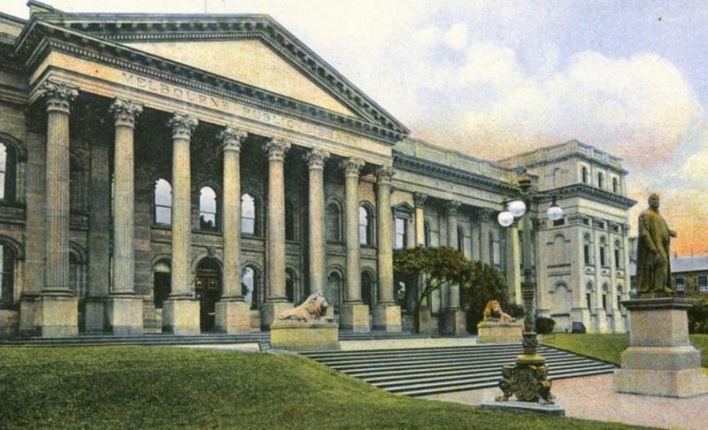 State Library Victoria Lions