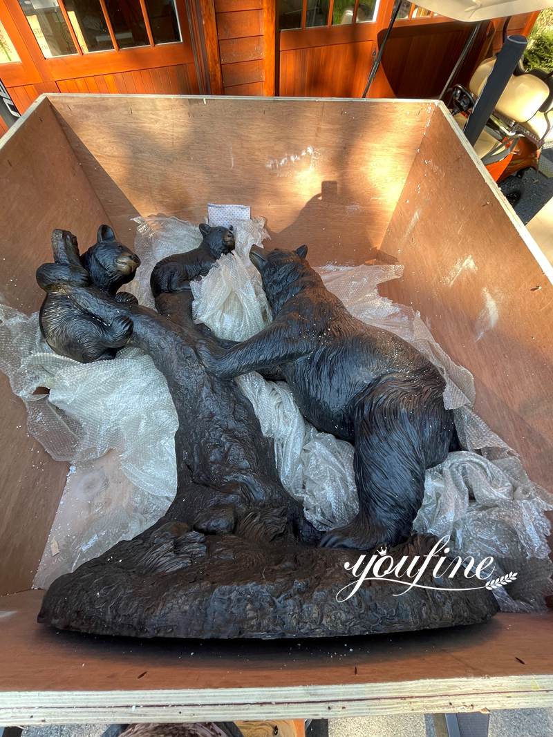 bear statue Unboxing Feedback