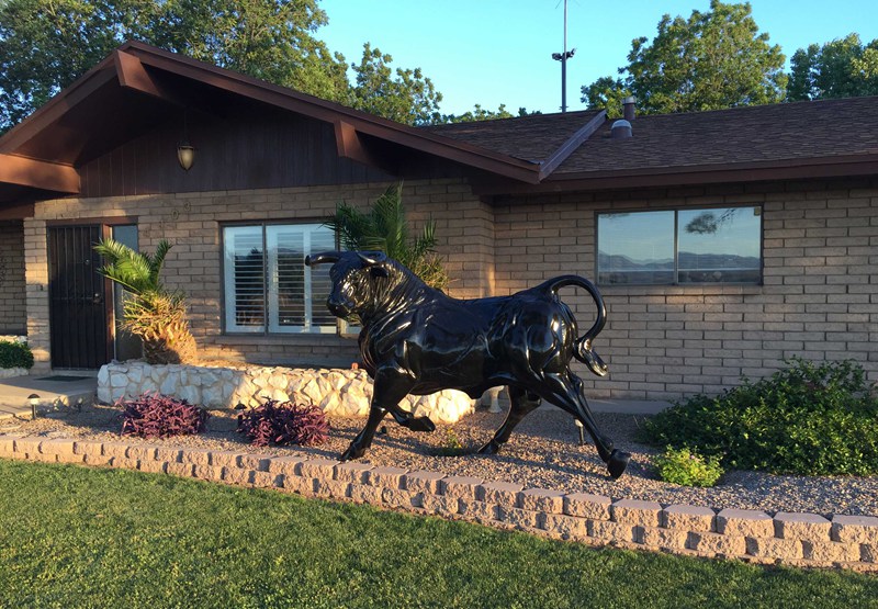 bull statue for home