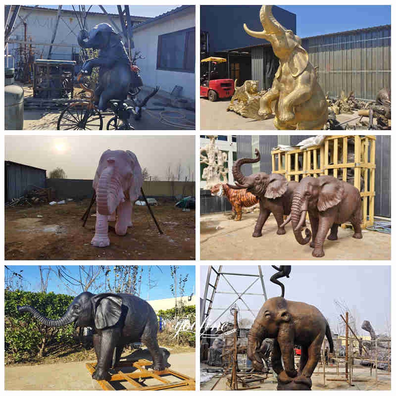 different elephant statue in youfine