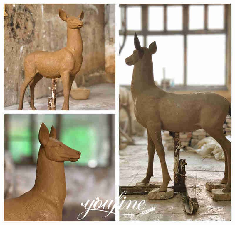 June sculpture clay model