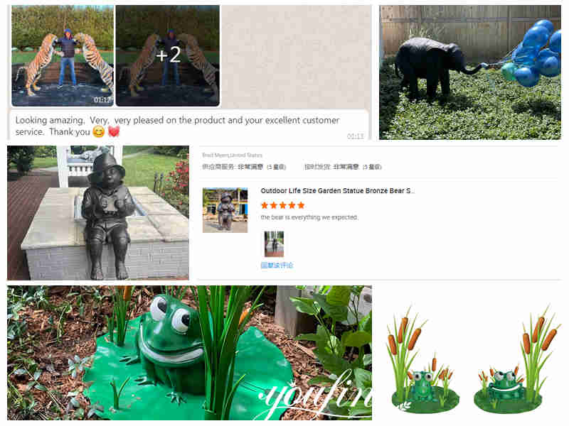 different animal statues in YouFine