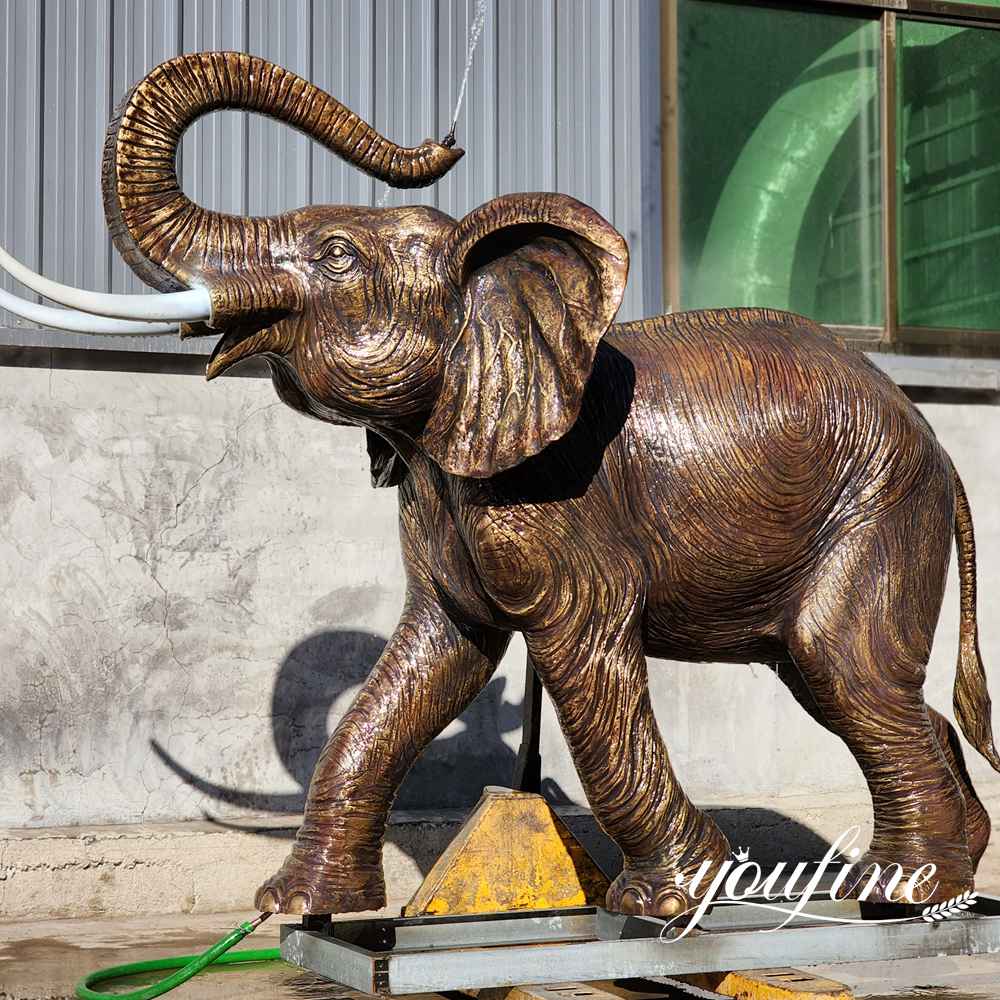 bronze-elephant-statue-side-view