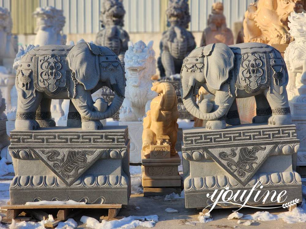 marble-elephant-statues-at-building-entrance