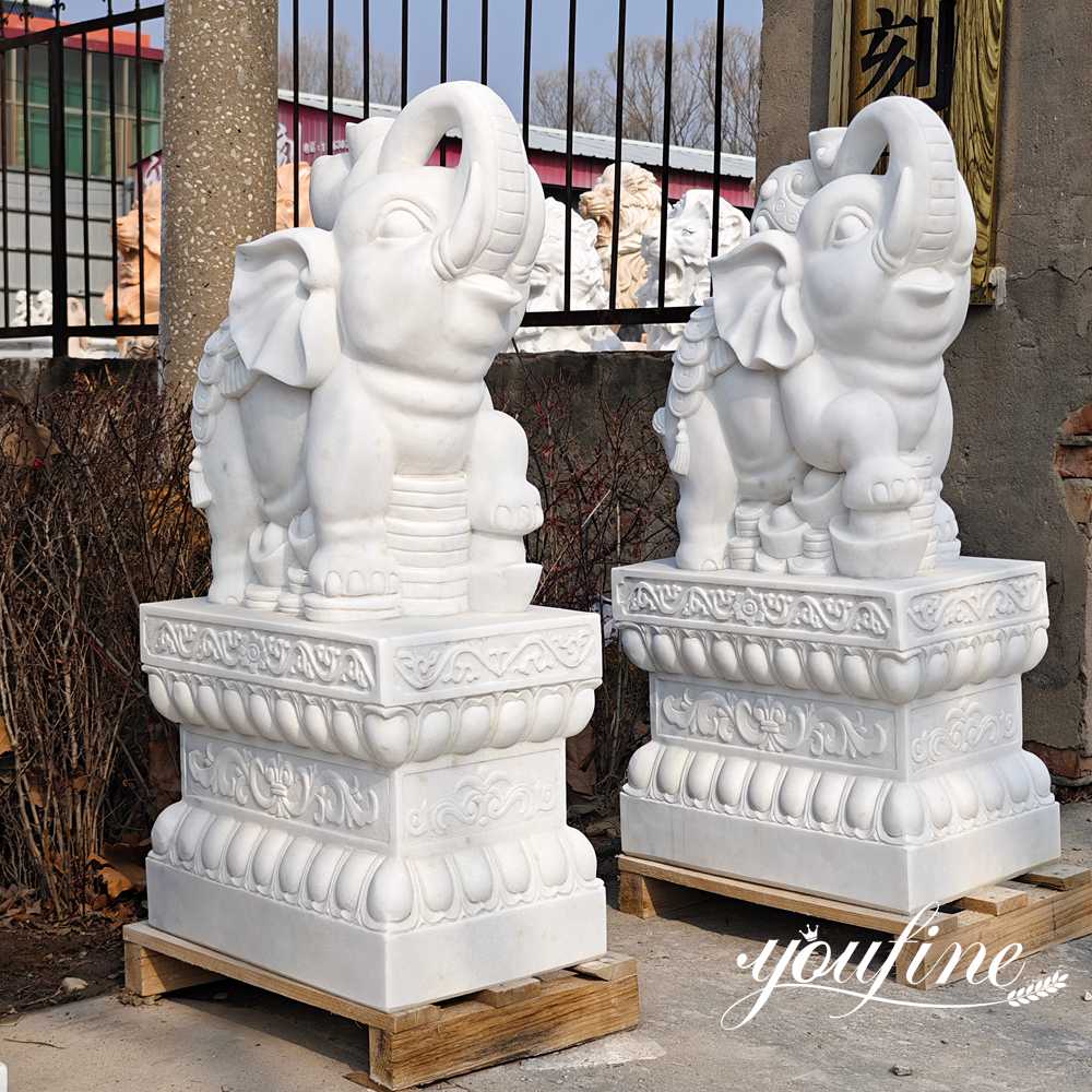 pair-white-marble-elephant-statues