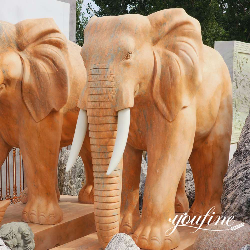 realistic-elephant-sculpture-group