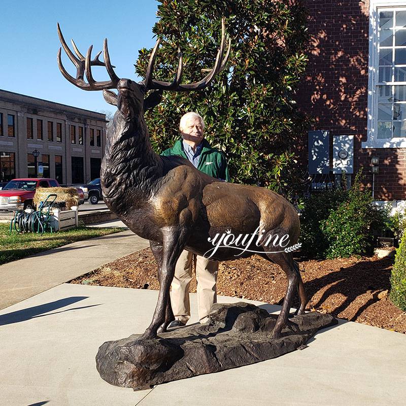 red deer statue feedback