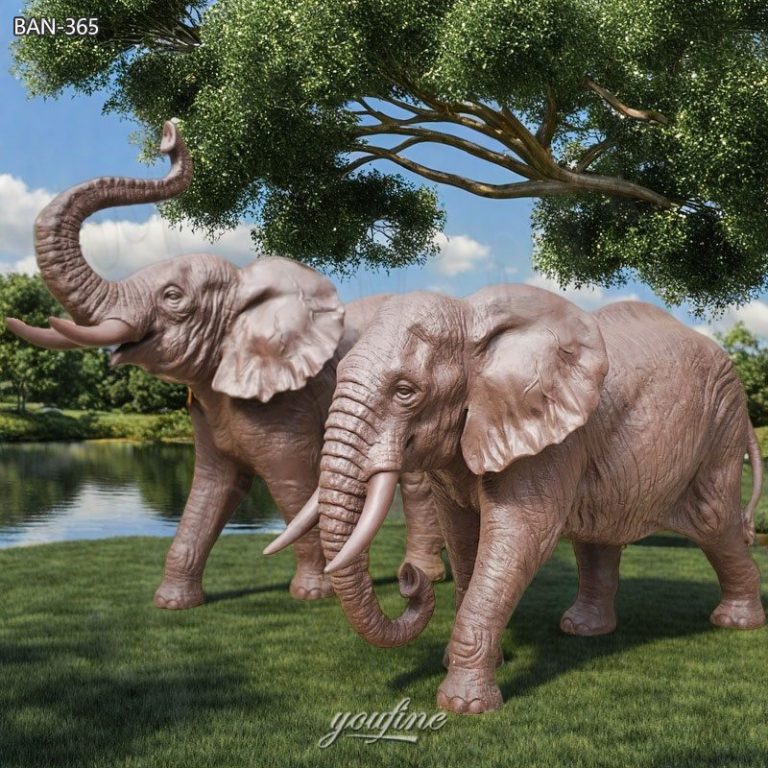 elephant welcome statue