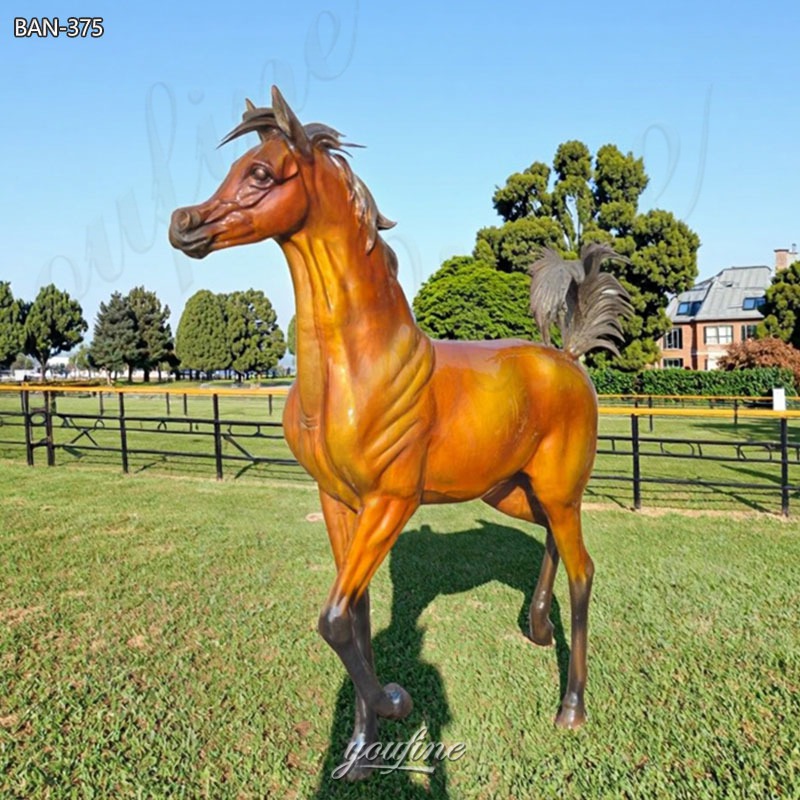 Bronze Arabian Horse Sculpture for Sale